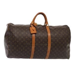 LOUIS VUITTON Monogram Keepall 60 Boston Bag M41422